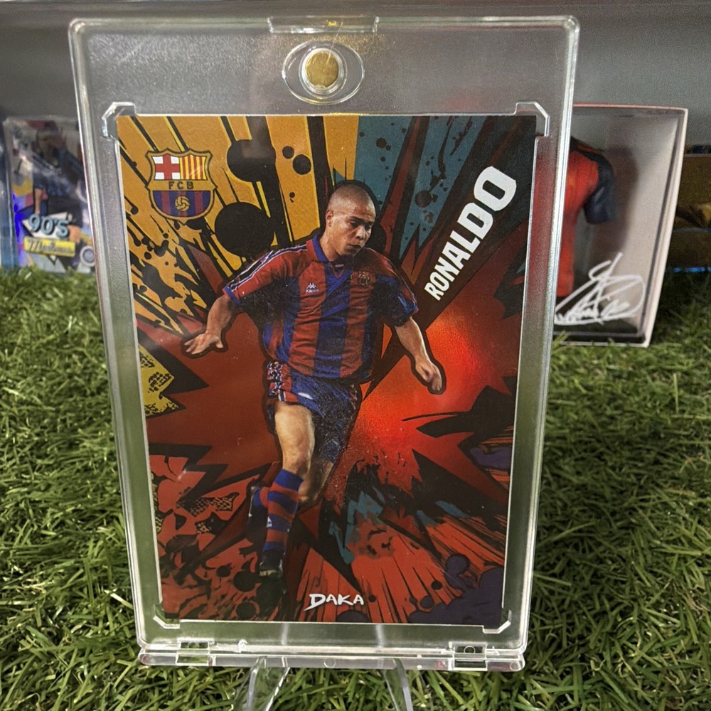 Ronaldo Nazario /50 RED STREET HIP SOUL 💥 Kaboom! FC Barcelona