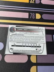 2025 Bowman Draft Tommy Troy Chrome Purple Refractor /250 Diamondbacks
