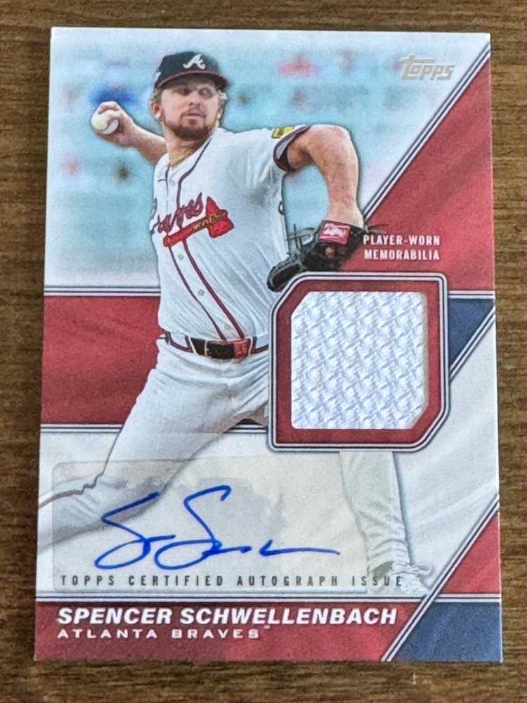 2026 Topps Series 2 MLM Autograph Spencer Schwellenbach /99 Relic Auto #MLM2-SSC