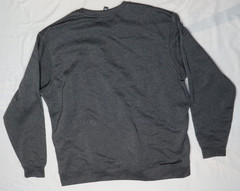 EDINBORO SCOTS PennWest MENS 3XL CHARCOAL GRAY HEATHER CREW SWEAT FLEECE nwot