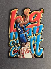 1997 Fleer Z-Force Big Man on Court #3 Grant Hill Detroit Pistons