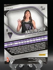 Kaitlyn Chen 2025 Panini Prizm WNBA Rookie Variation Silver Prizm #143 RC