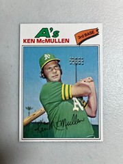 1977 Topps Ken McMullen # 181 set break Nrmt