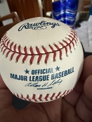 Mark Prior Signed Baseball Official MLB Chicago Cubs Beckett BAS Authenticated