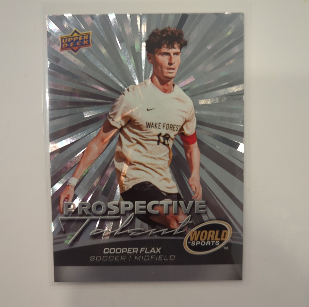 2026 UD Outburst World of Sports Volume II Cooper Flax #367 Prospective Talent