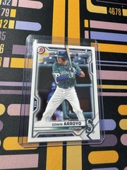 2021 Bowman #BD-74 Edwin Arroyo FB Seattle Mariners
