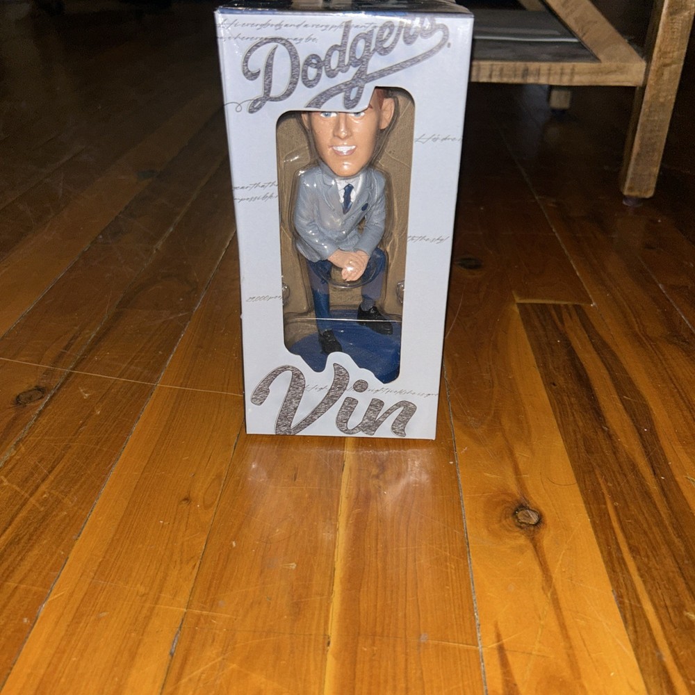 Vin Scully Los Angeles Dodgers Bobblehead SGA 5/19/25 FAST SHIPPING