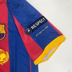 2011 Barcelona Final Home Retro Jersey Messi #10 Short Sleeve Vintage Blue Red