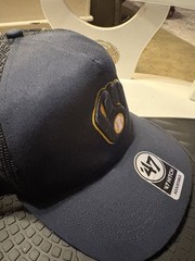 ’47 Hitch Milwaukee Brewers MLB Adjustable Trucker Cap One Size Navy/Black