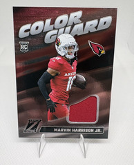 Panini 2024 Zenith Marvin Harrison Jr. Color Guard RC Memorabilia #CG4 Cardinals