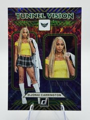 ✳️ 2025 WNBA Donruss – DiJonai Carrington #5 Tunnel Vision Green Fireworks /399