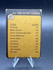 1973 Topps – All-Time Leaders CY YOUNG #477