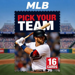 16 MLB Baseball Cards – Pick Your Team! Any Team Bulk Lot – $3.25