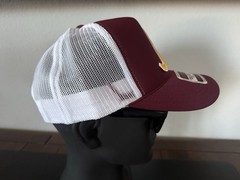 Retro Throwback Washington Redskins Classic R Logo Adult Trucker Snapback Hat
