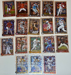 2025 Topps Baseball Parallels (Rainbow, Holiday Sun, SilverCrackle, Sand, Topps)