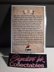 Jake Taylor / Tom Berenger Custom Art Card – Major League Movie – Raw card