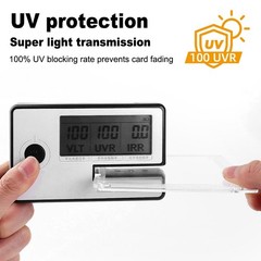 200PACK Magnetic Card Holders,180pt One Touch UV Protection Hard Display Case