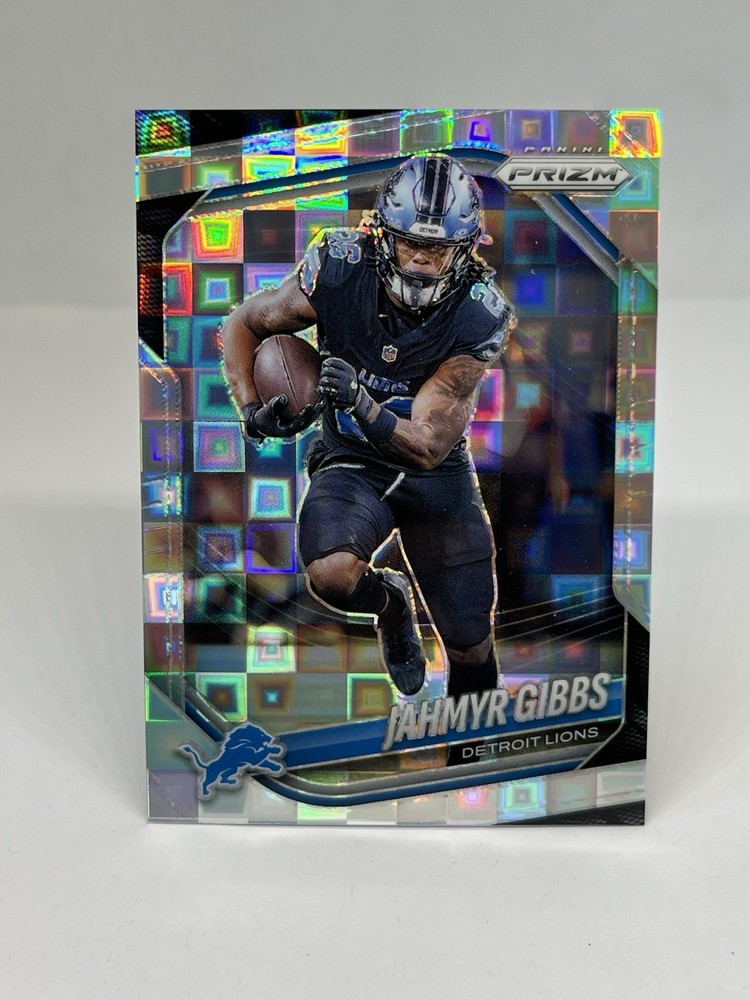 Jahmyr Gibbs 2025 Panini Prizm Pandora /400 Card #74 Detroit Lions