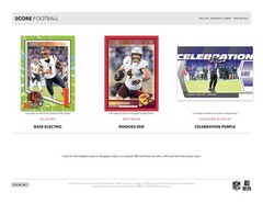 2025 PANINI SCORE FOOTBALL RETAIL 24-PACK BOX