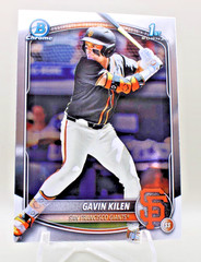 2025 Bowman Draft Chrome – Gavin Kilen #BDC-40 Giants