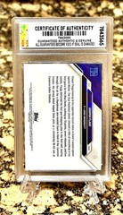 COOPER FLAGG RC 2024 Bowman University GRADED GEM-MT 10 College Rookie Debut #1