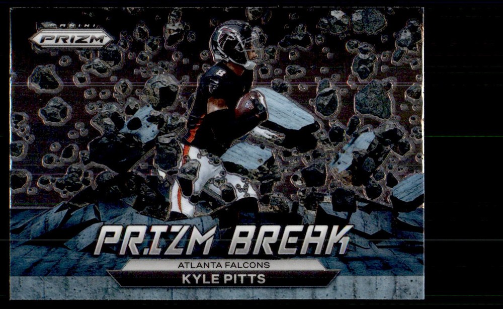 2022 Panini Prizm #PB-4 Kyle Pitts Prizm Break