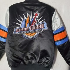 1997 NBA All Star Weekend Jacket Men&rsquo;s XS Snap-Button Cleveland Embroidered NWT
