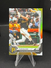 Tyler Callihan 1st Two HR Pirates 2026 MLB Topps NOW Card 315 Gold Foil 31/50