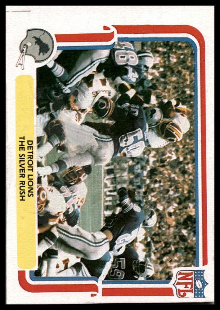 1980 Fleer Team Action #18 The Silver Rush