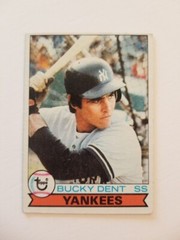 BUCKY DENT 1979 TOPPS BASEBALL CARD #485 NEW YORK YANKEES