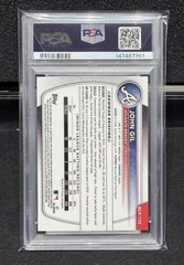 2025 Bowman Chrome – Prospects John Gil #BCP-172 Speckle Refractor /299 PSA 10