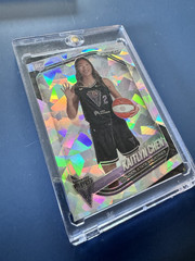 Kaitlyn Chen 2025 Panini Prizm WNBA Ice Prizm #143 RC UConn GS Valkyries