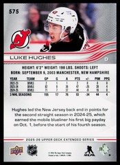 2025-26 Upper Deck #575 Luke Hughes