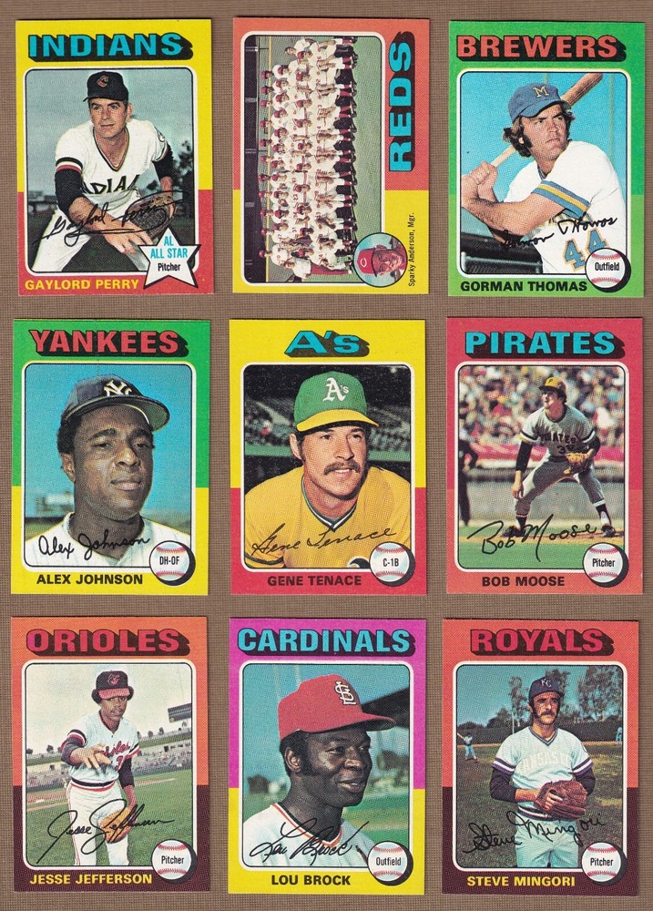 1975 Topps MINIS Baseball (529-660) * You Pick * Conditions Listed