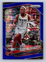 2025 Panini Prizm WNBA #10 Aari McDonald Blue Pulsar Prizms SN #/199