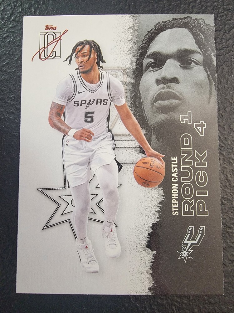 2025-26 Topps Signature Class Stephon Castle #53 Base Card