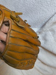 Spalding Baseball Glove Carl Yastrzemski 42-3421 Triple Crown Mitt RHT Great 2