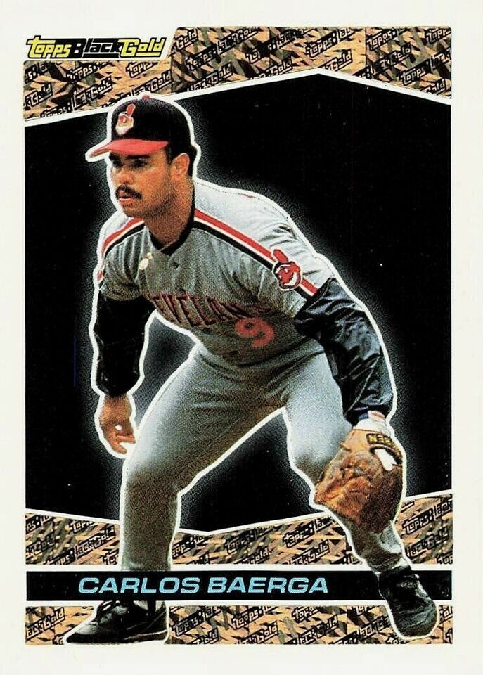 1993 Topps Black Gold Carlos Baerga #25 – Cleveland Indians – QTY! (B)