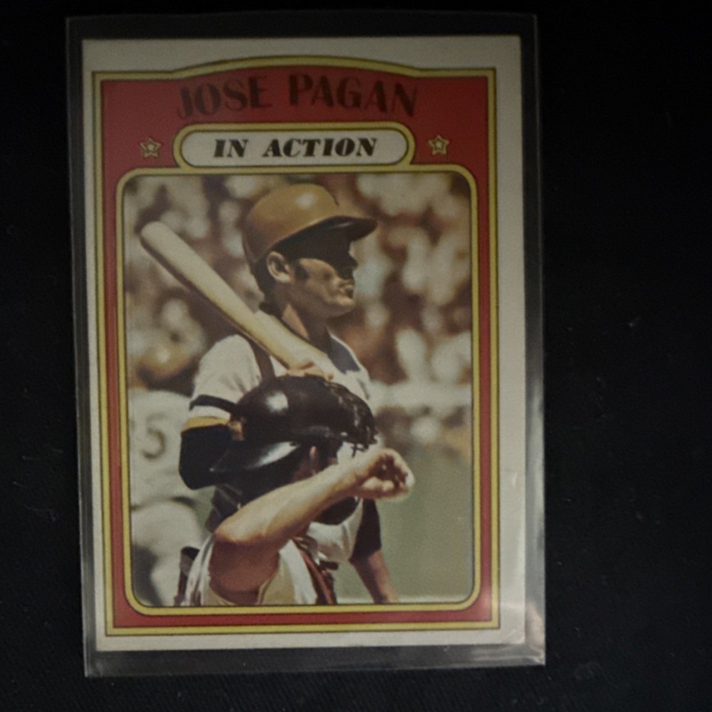 Topps 1972 Topps Baseball #702 Jose Pagan Pittsburgh Pirates High # MLB