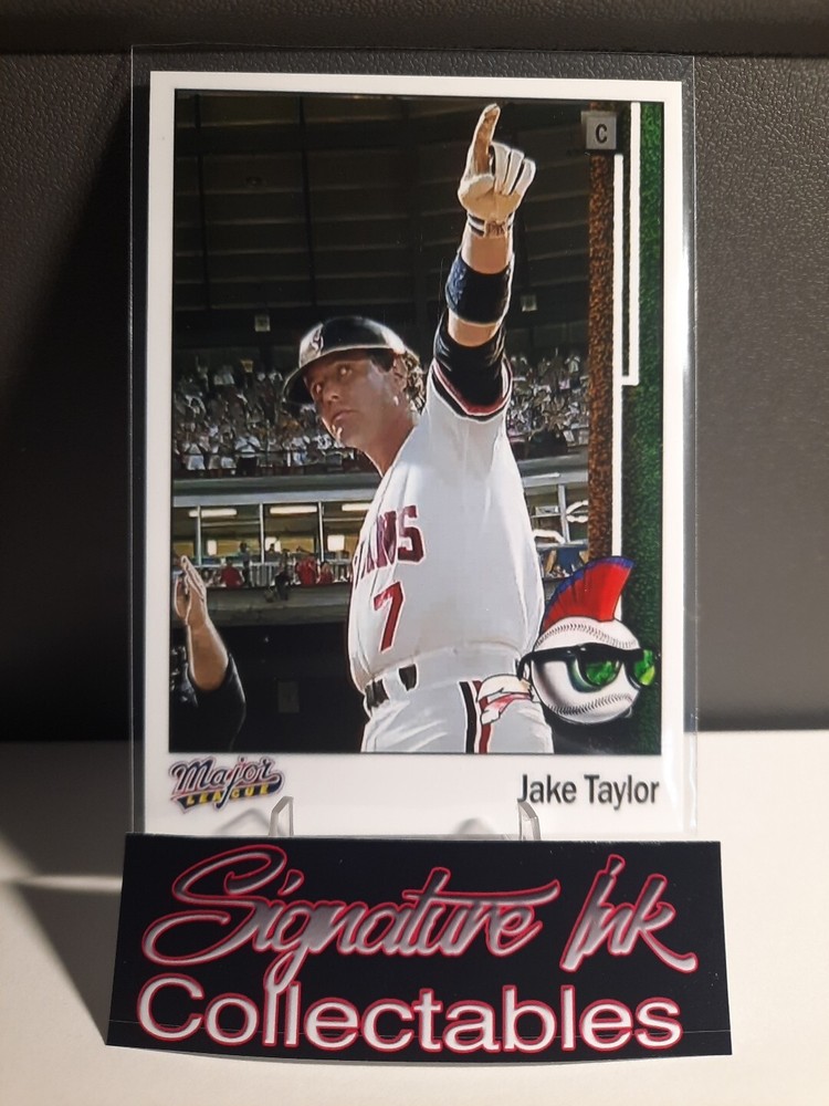 Jake Taylor / Tom Berenger Custom Art Card – Major League Movie – Raw card