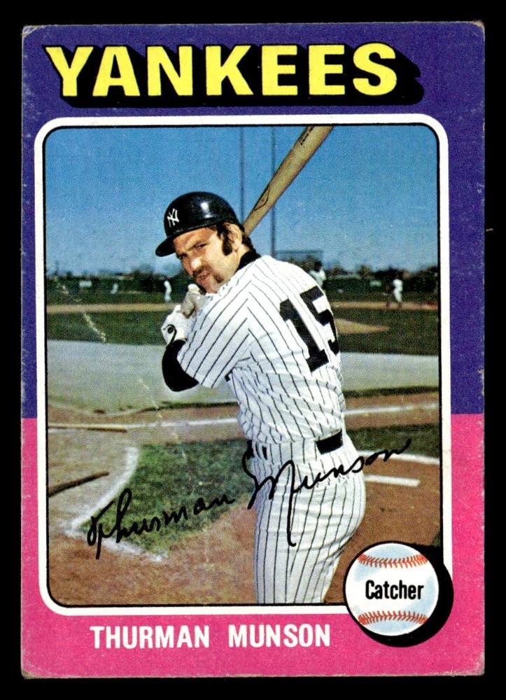 1975 Topps #20 Thurman Munson