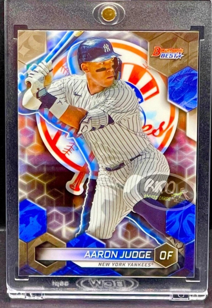 Aaron Judge RARE REFRACTOR INVESTMENT CARD BOWMAN CHROME YANKEE MVP ROY MINT