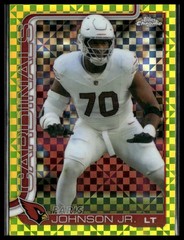 2025 Topps Chrome Football Lime Green X-Fractor
