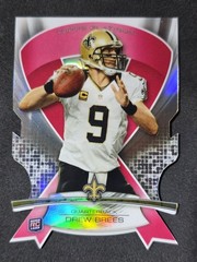 2013 Topps Platinum – Die-Cut Ribbons Drew Brees #ABMDC-DB BCA Pink