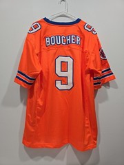 The Waterboy Bobby Boucher #9 Football Jersey XL Bourbon Bowl Adam Sandler
