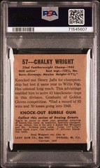 SHARP PSA 4 CHALKY WRIGHT MEXICAN BOXER 1948 LEAF #57 GRADED VG-EX BOXING *TPHLC