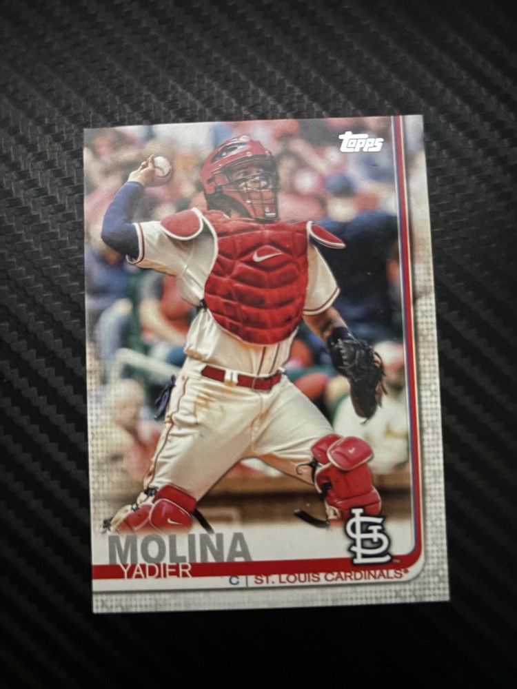 Yadier Molina 2019 Topps #225! St. Louis Cardinals! Yadi!