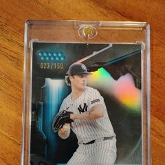 Topps 2026 Chrome Black Blue Refractor Cam Schlittler RC #98 23/150 Yankees