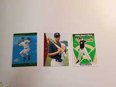 1993 TOPPS # 98 & SELECT # 360 & SP #181 DEREK JETER RC ROOKIE CARD