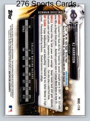 2017 Bowman Chrome Draft Baseball Card #BDC110 KJ Harrison